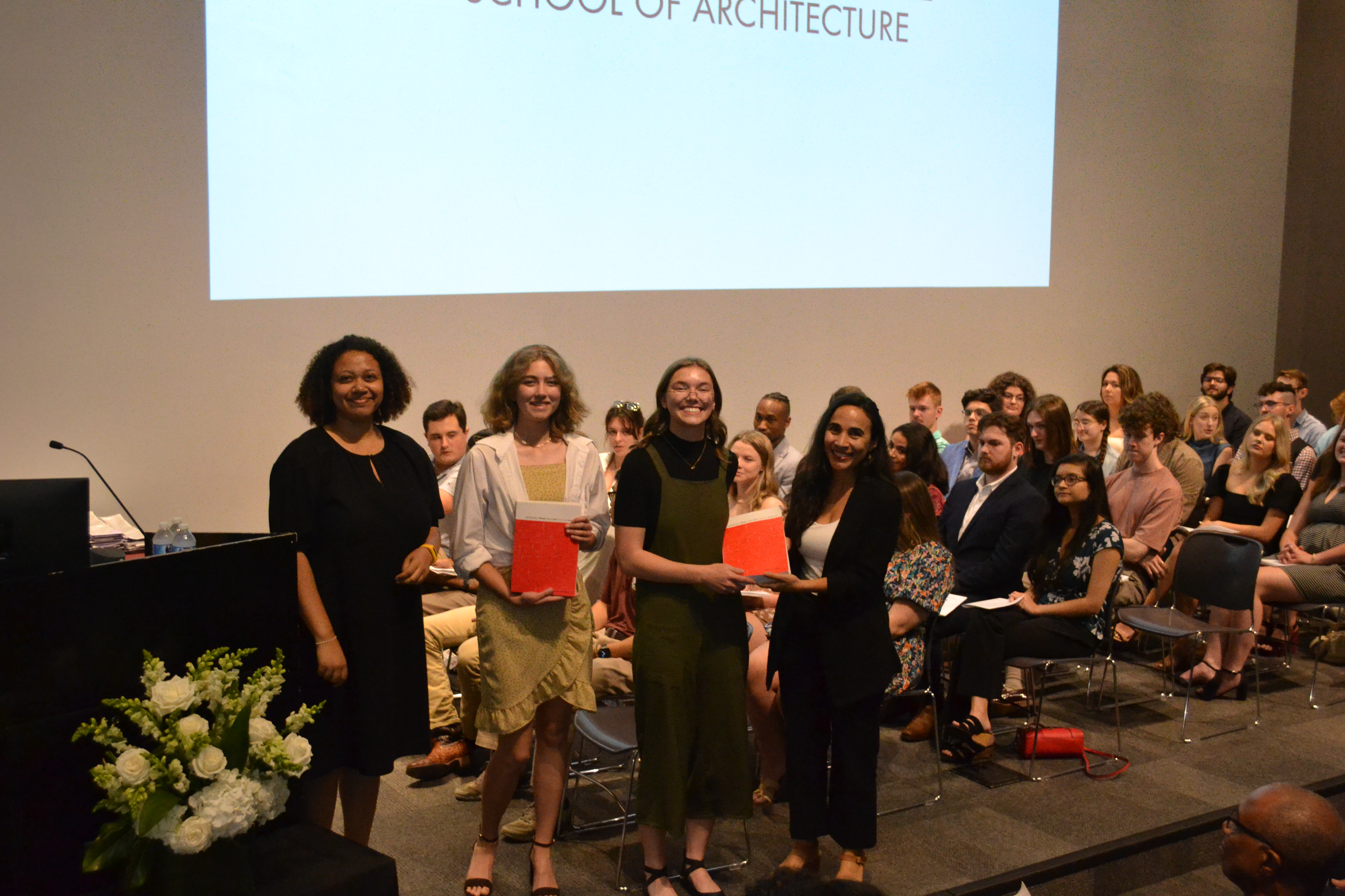Faculty present first-year book award