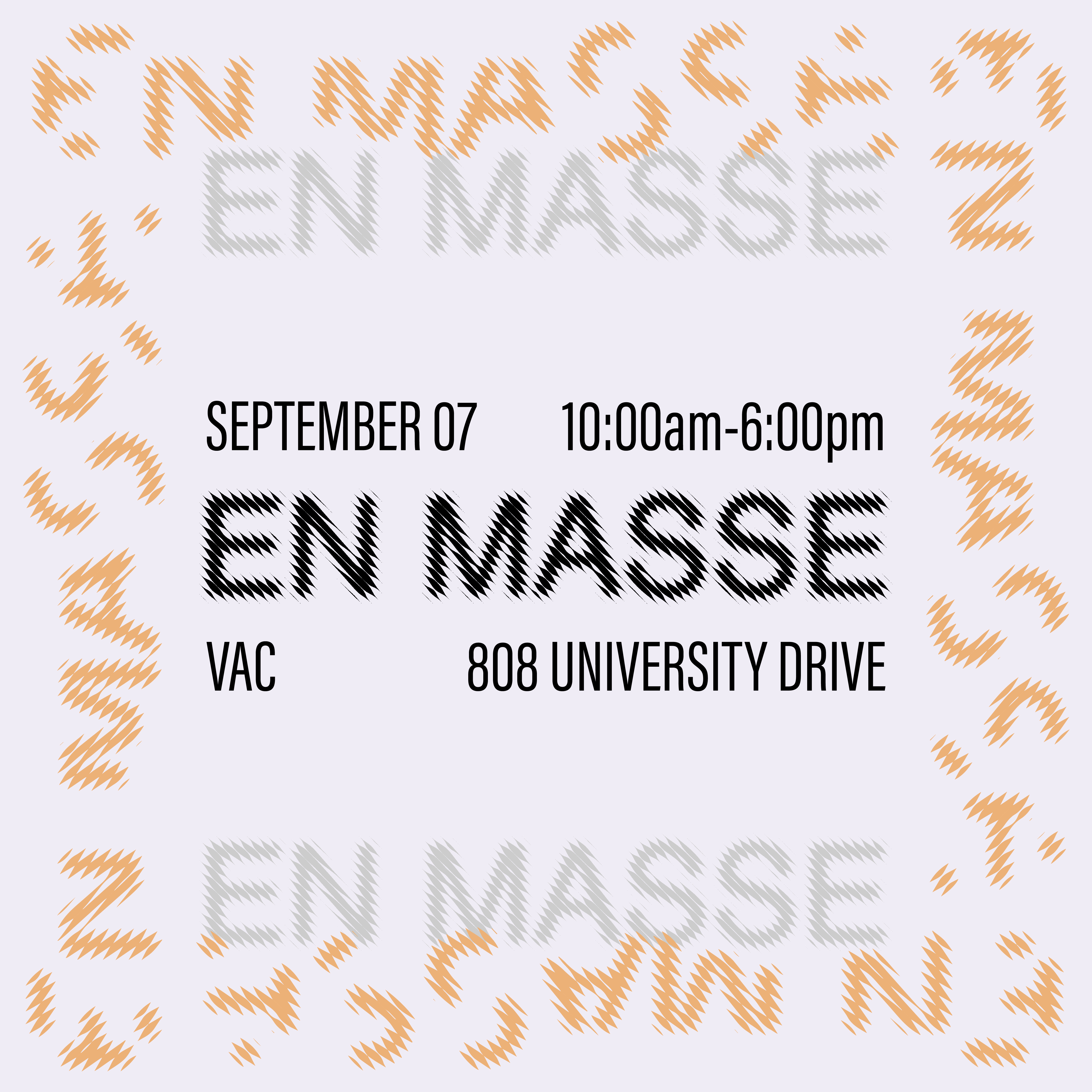 EN MASSE- September 7th