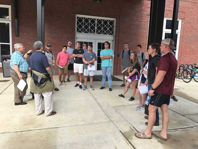 The BCS 3213 Electrical Systems class visited Old Main Academic Center and were hosted by Mr. JD Hardy, associate director of engineering services for MSU's Planning, Design and Construction Administration office.