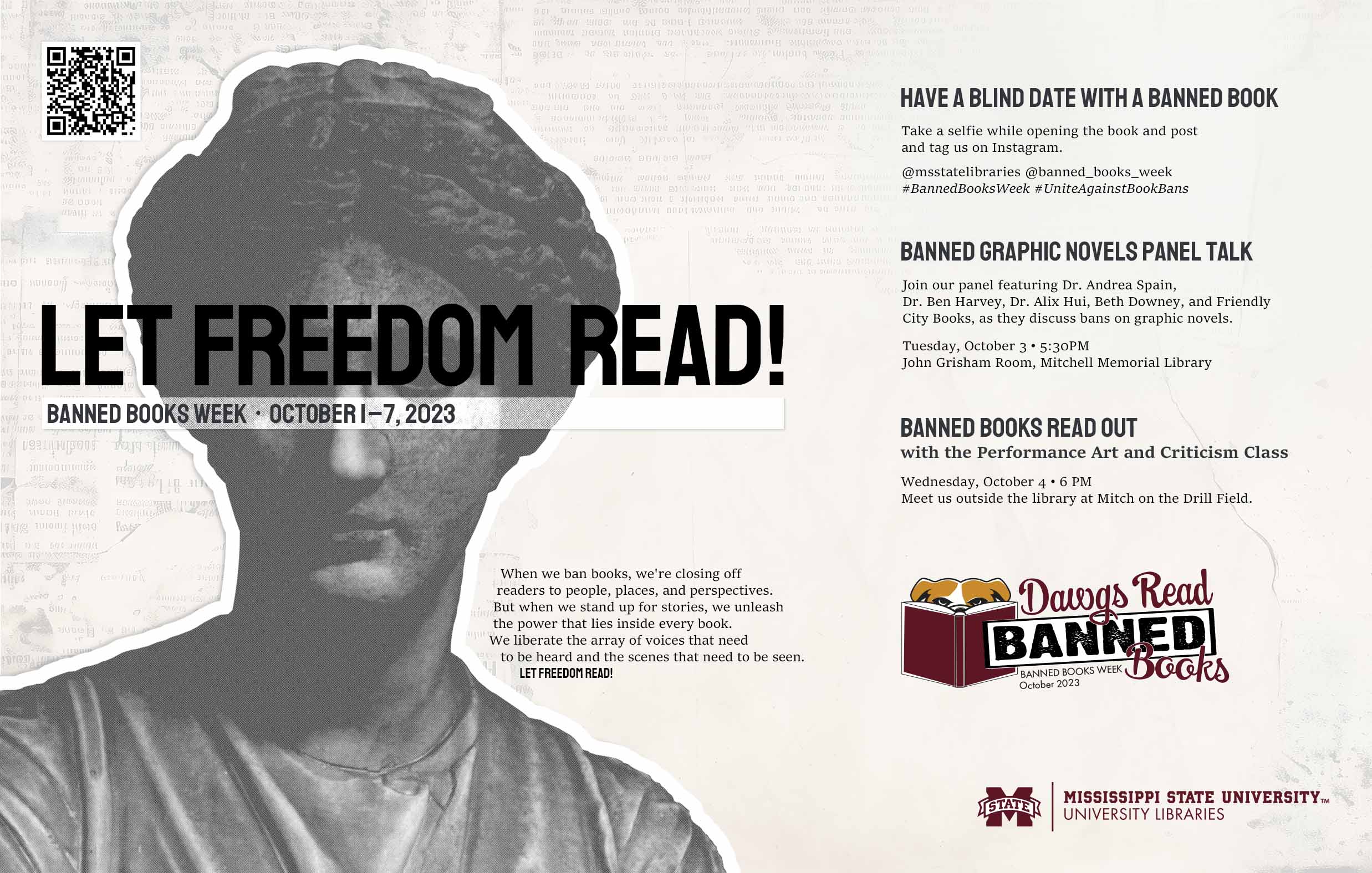 Let Freedom Read flyer.